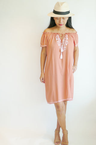 Dress Jasmine - Dusty Peach