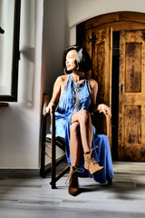 Dress Nesso - Sky Blue