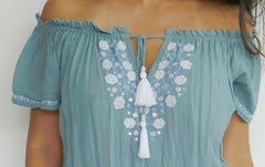 Dress Jasmine - Sky Blue