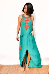 Dress Nesso - Jade Green