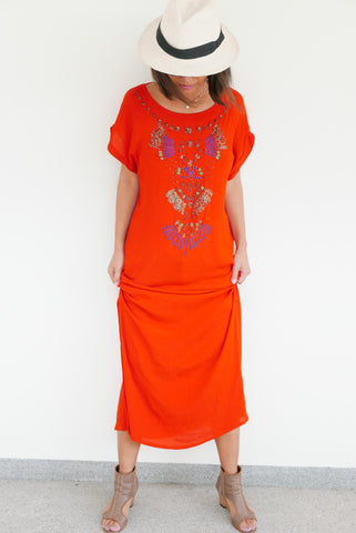 Dress Jasmine - Dusty Peach