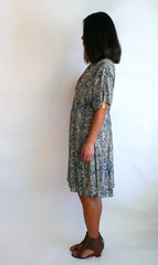 Dress Aria - Pitone Indigo