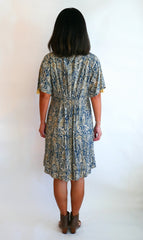 Dress Aria - Pitone Indigo