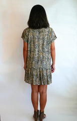 Dress Sabbia - Pitone Charcoal