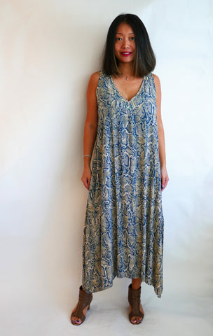 Dress Cello - Pitone Indigo