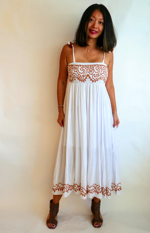 Dress Suolo - White