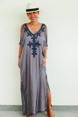 Dress Saffron - Stone Grey
