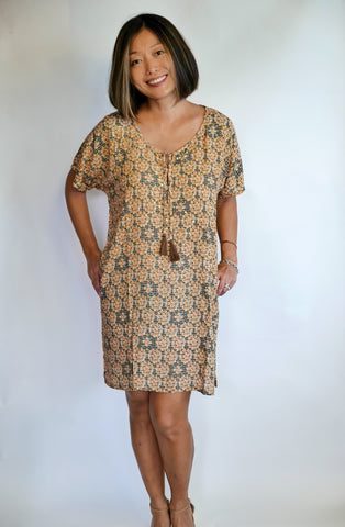 Dress Catalina - Cowrie Print