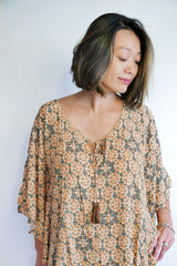 Top Ynez - Cowrie Print