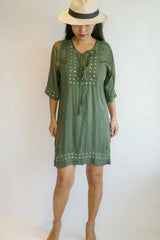 Dress Teresa - Olive