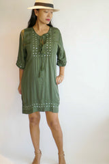 Dress Teresa - Olive