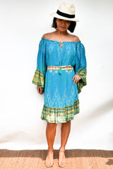 Dress Tilly - Ikat Green