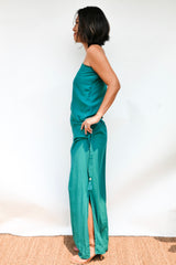 One-Shoulder Dress Hera - Jade Green
