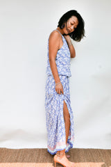 Dress Ava  - Coral Blue