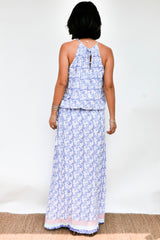 Dress Ava  - Coral Blue