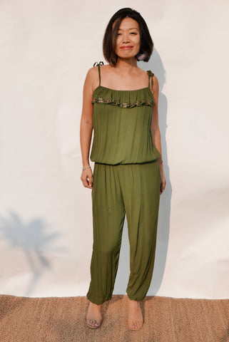 Jumpsuit Olivia - Khaki